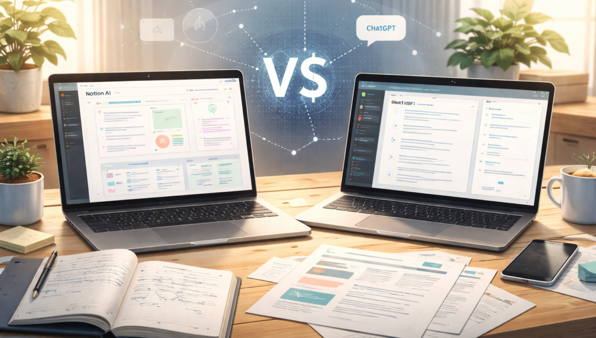 Notion AI vs ChatGPT – praktyczny test tworzenia SOP i dokumentacji zespołowej
