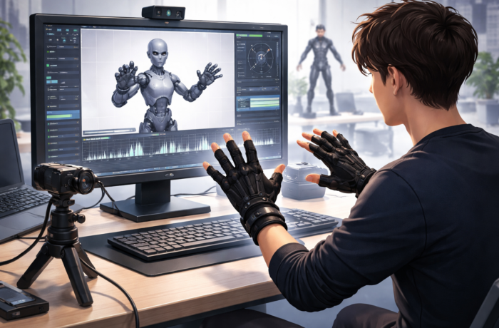 Manus – praktyczny workflow rejestracji ruchu dłoni do animacji postaci