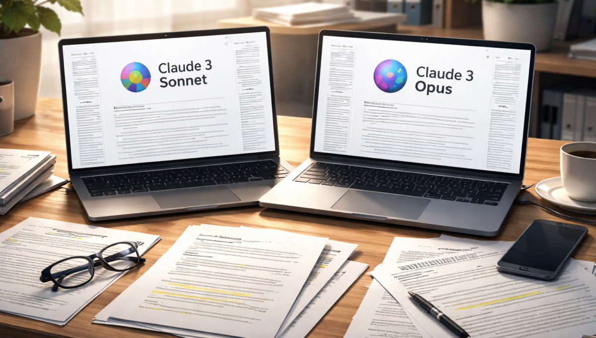 Claude 3 Sonnet vs Claude 3 Opus – który model lepiej do analizy długich umów?