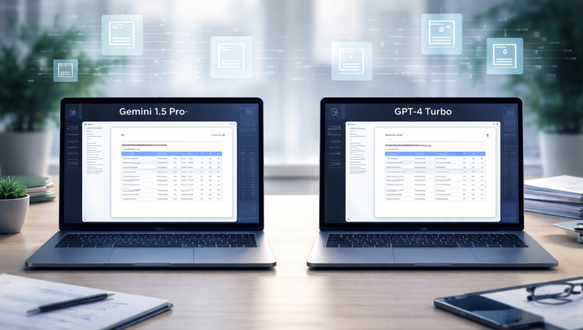 Gemini 1.5 Pro vs GPT-4 Turbo – który model lepiej radzi sobie z ekstrakcją tabel i struktur z dokumentów PDF?
