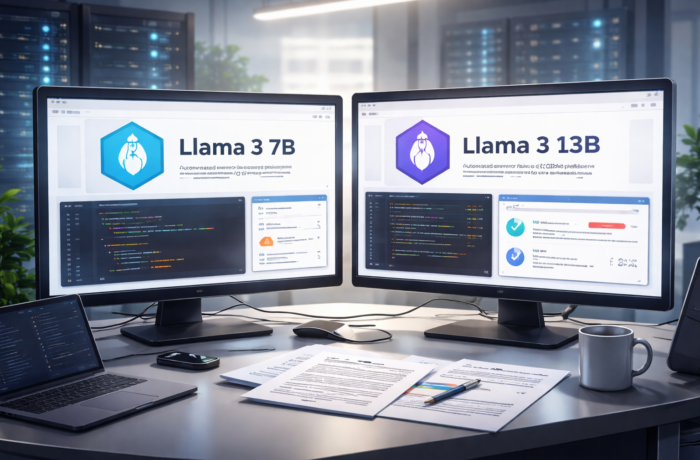 Llama 3 7B vs Llama 3 13B – który model lepiej do automatycznej naprawy błędów w CI/CD?